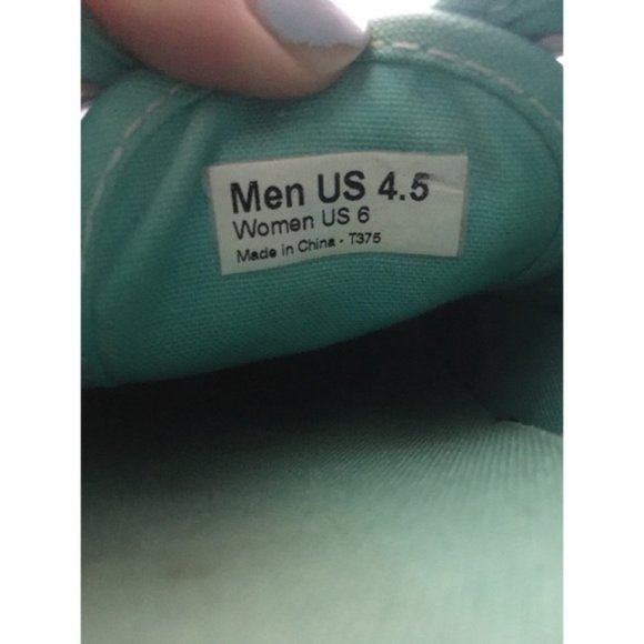 Seafoam Green Ombre Vans Authentic - Picture 9 of 9